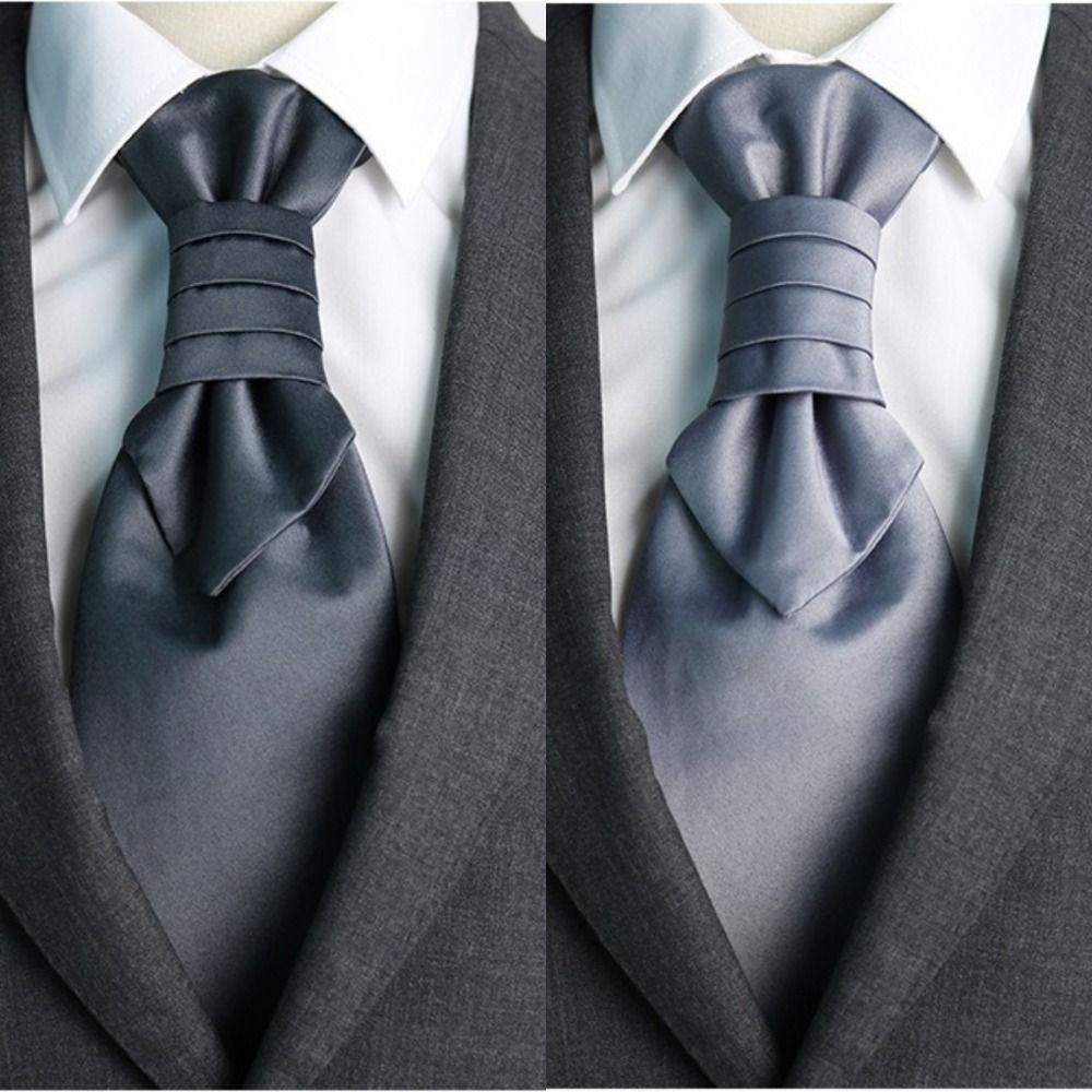 Women Formal Wear With Tie - Luxury Jacquard Floral Neck Ties Gravatas
