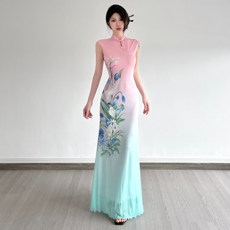 New Chinese-style Cool Refresh - đánh giá và giá Women'S Green Formal Wear