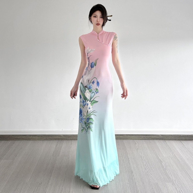 New Chinese-style Cool Refresh - đánh giá và giá Women'S Green Formal Wear