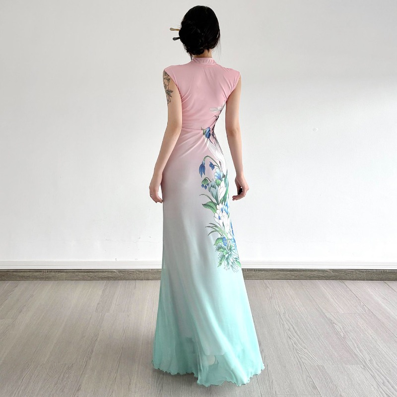 New Chinese-style Cool Refresh - đánh giá và giá Women'S Green Formal Wear