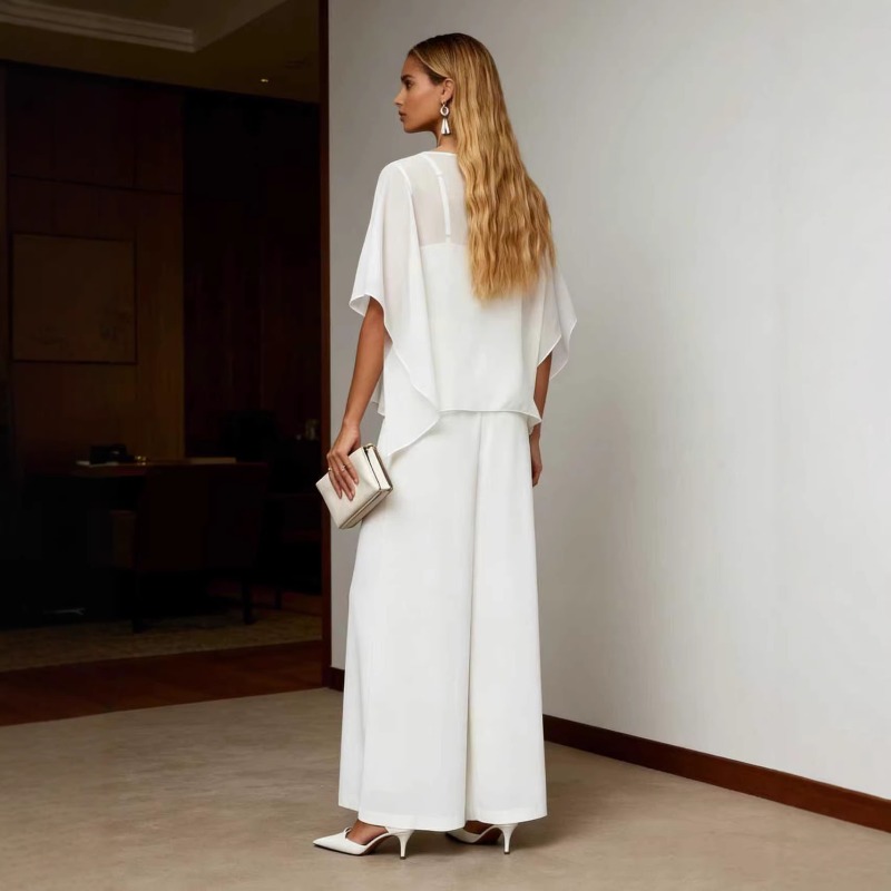 2026 New Women White Chiffon J - đánh giá và giá Women'S Formal Wear Wedding