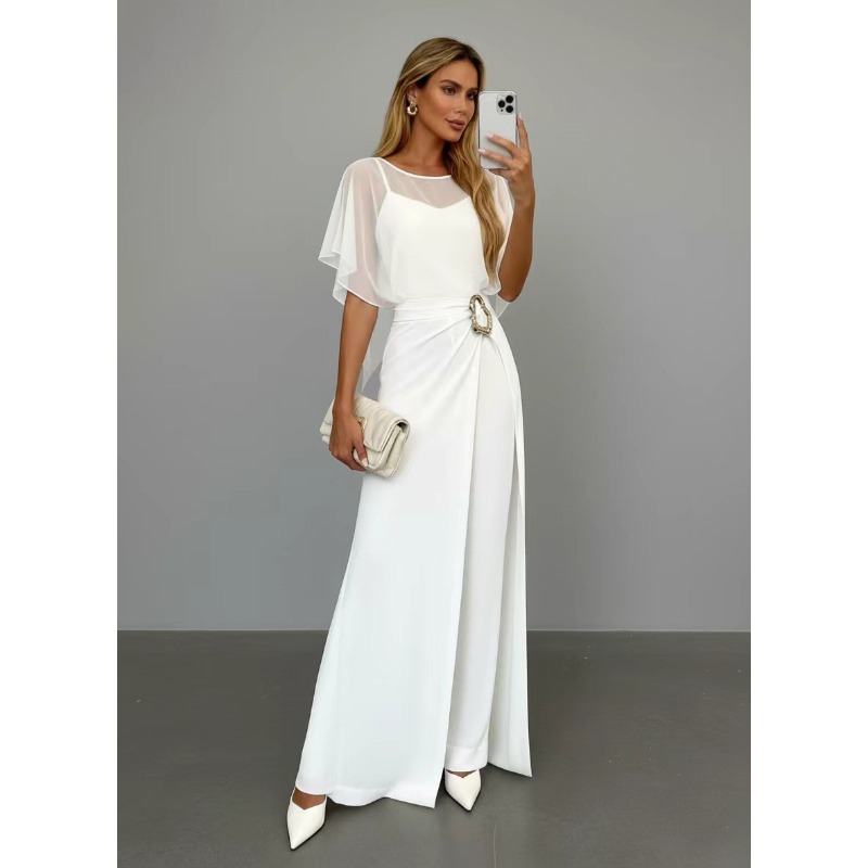 2026 New Women White Chiffon J - đánh giá và giá Women'S Formal Wear Wedding
