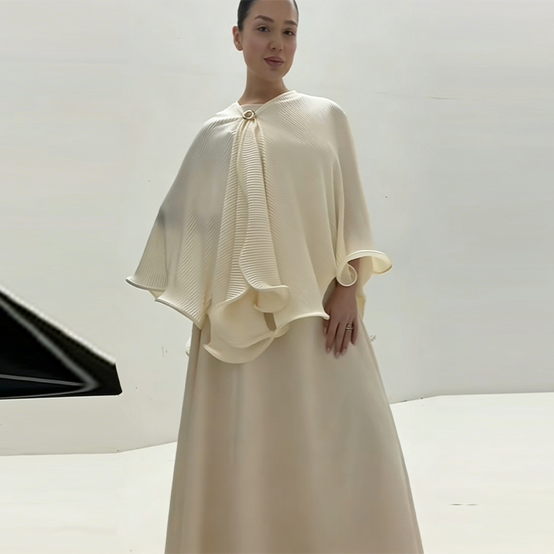 Romantic Graceful Shawl Dress  - đánh giá và giá Women Formal Wear Set