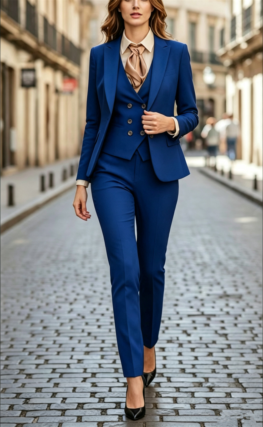 Women’s Black 3 Pieces Suit Se - đánh giá và giá Women Formal Wear Tailor