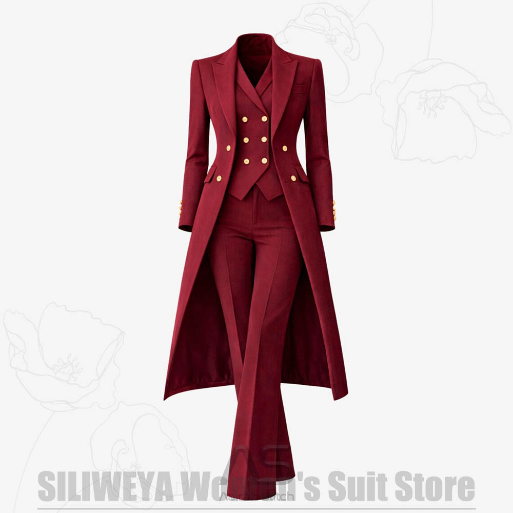 Women's Suit 3 Piece Double Br - đánh giá và giá Women'S Formal Wear Wedding