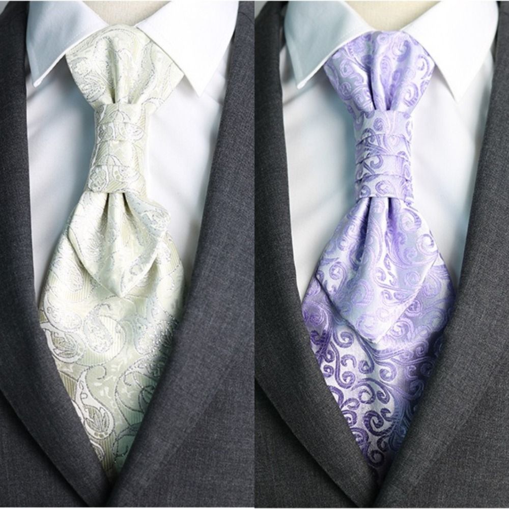 Luxury Jacquard Floral Neck Ti - đánh giá và giá Women Formal Wear With Tie