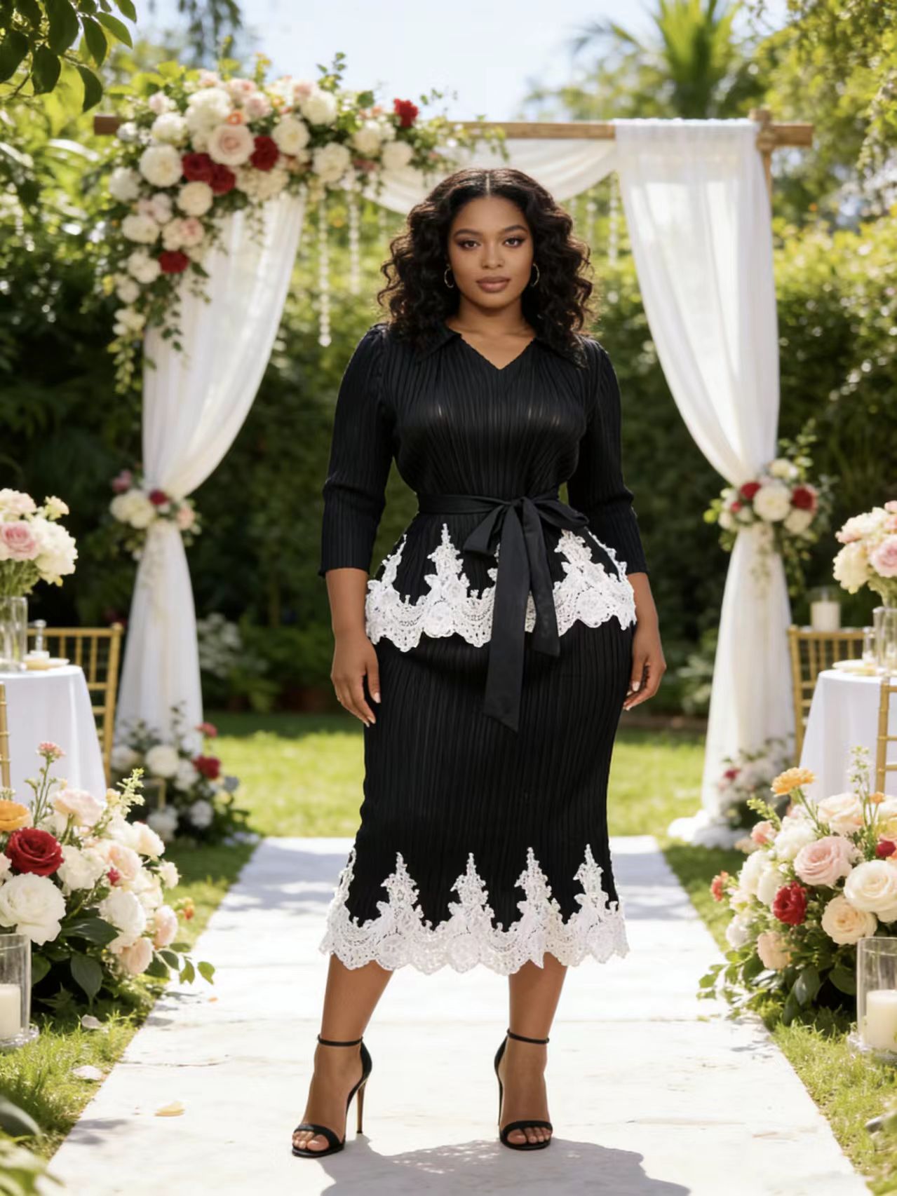 Miyaki Dress Plus-Size Two-Pie - đánh giá và giá Women'S Formal Wear Wedding