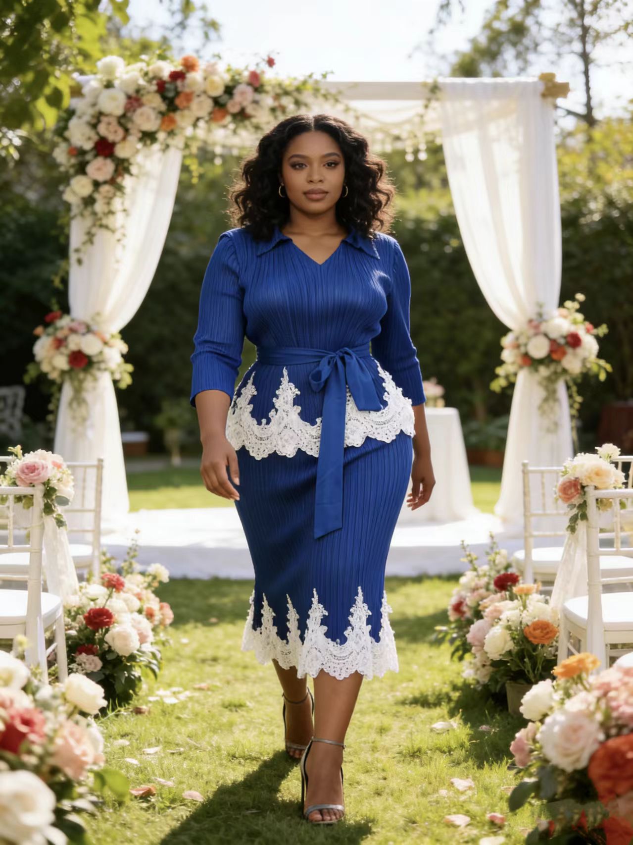 Miyaki Dress Plus-Size Two-Pie - đánh giá và giá Women'S Formal Wear Wedding
