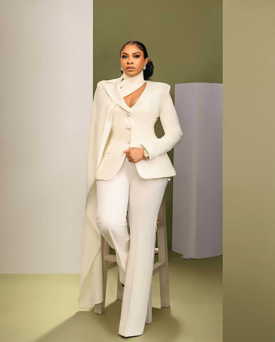 Designer Women Pants Suits Cus - đánh giá và giá Women Formal Wear With Tie
